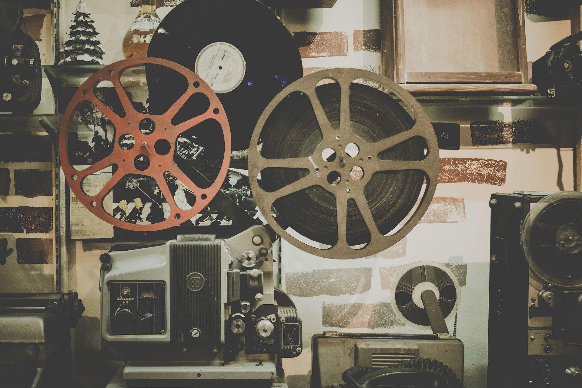 Movie reels