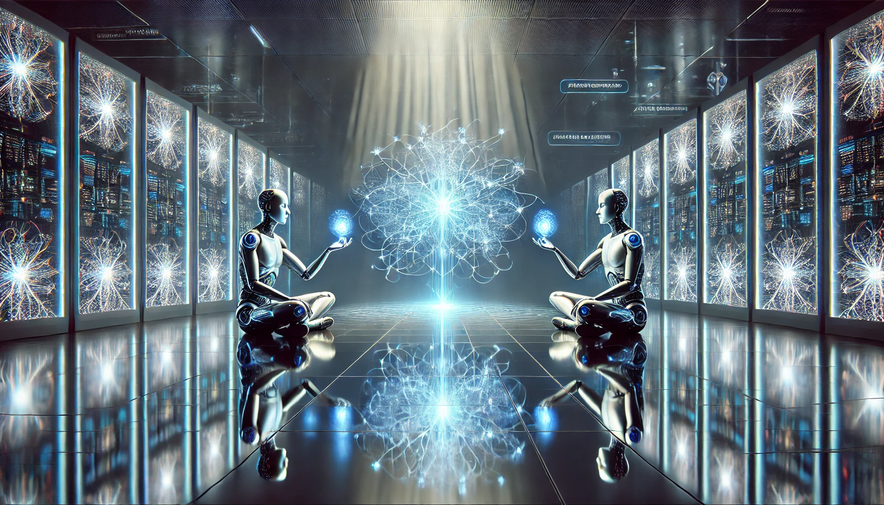 AI that learns without training data